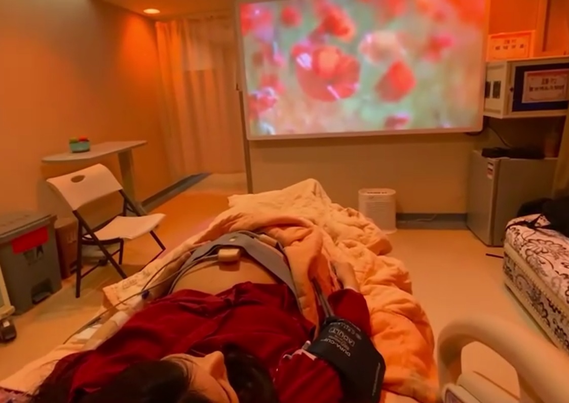 周小姐體驗情境感知待產系統SDR