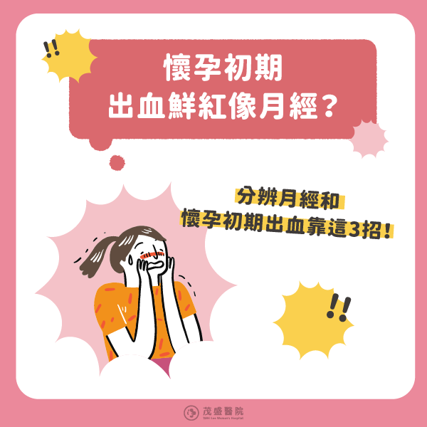 240422 懷孕初期出血鮮紅像月經？文章首圖